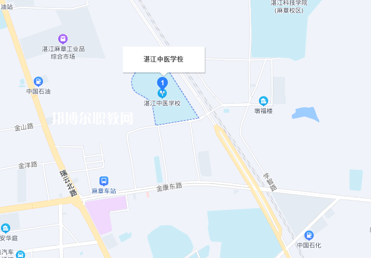 湛江中醫(yī)學校2022年地址在哪里