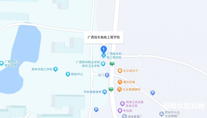 桂東機電工程學(xué)校地址，乘車路線