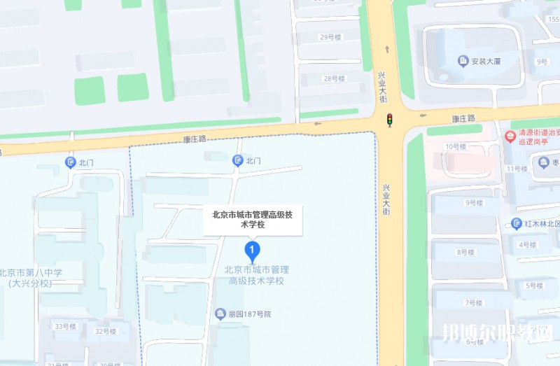 北京市城市管理高級技術(shù)學(xué)校地址，乘車路線
