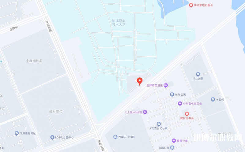 運(yùn)城宏源工業(yè)技術(shù)學(xué)校地址，乘車路線