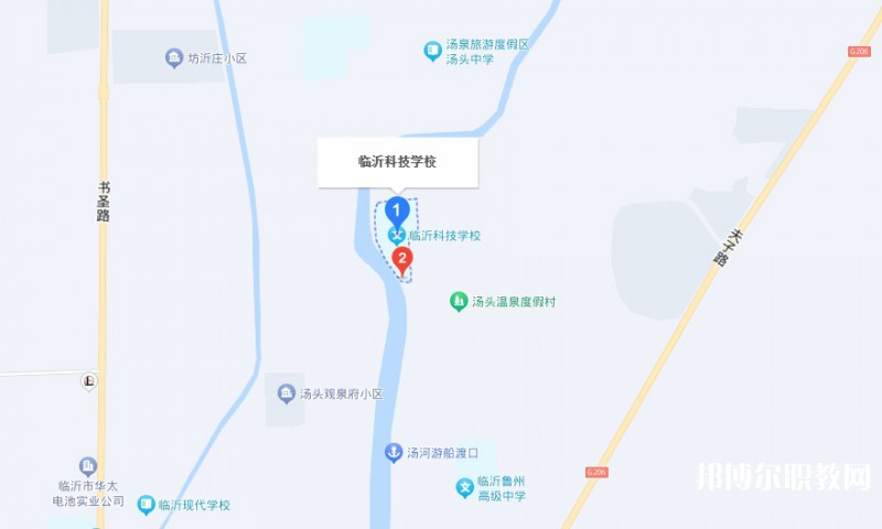 臨沂科技普通中等專業(yè)學(xué)校地址，乘車路線
