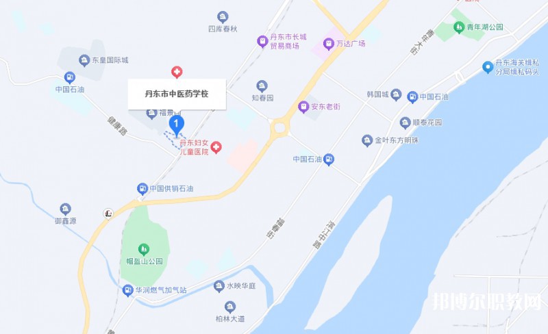 丹東市中醫(yī)藥學(xué)校地址，乘車路線