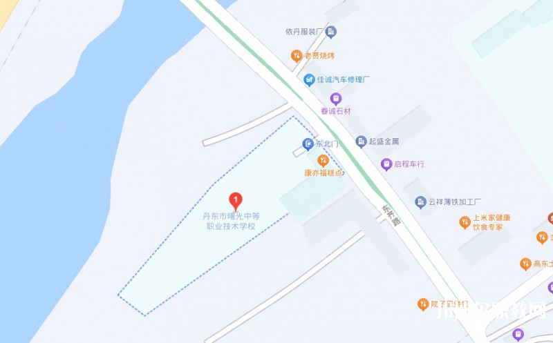 丹東市曙光中等職業(yè)技術(shù)學(xué)校地址，乘車路線
