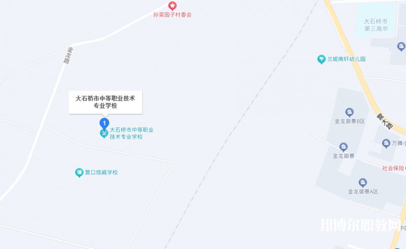 大石橋市中等職業(yè)技術(shù)專業(yè)學(xué)校地址，乘車路線
