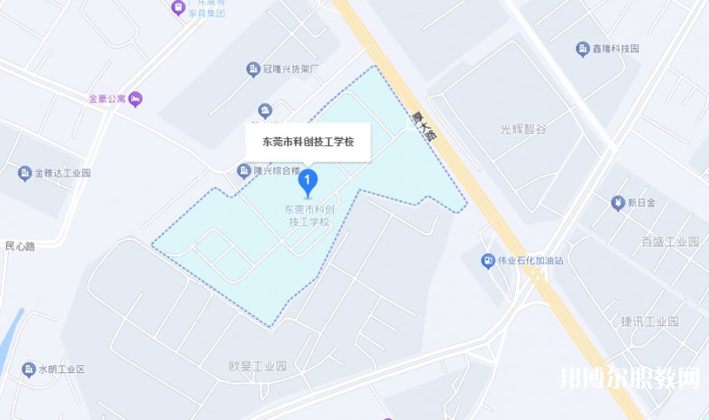 東莞市科創(chuàng)技工學(xué)校地址，乘車路線