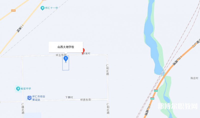 懷仁市大地學校職業(yè)高中部地址，乘車路線